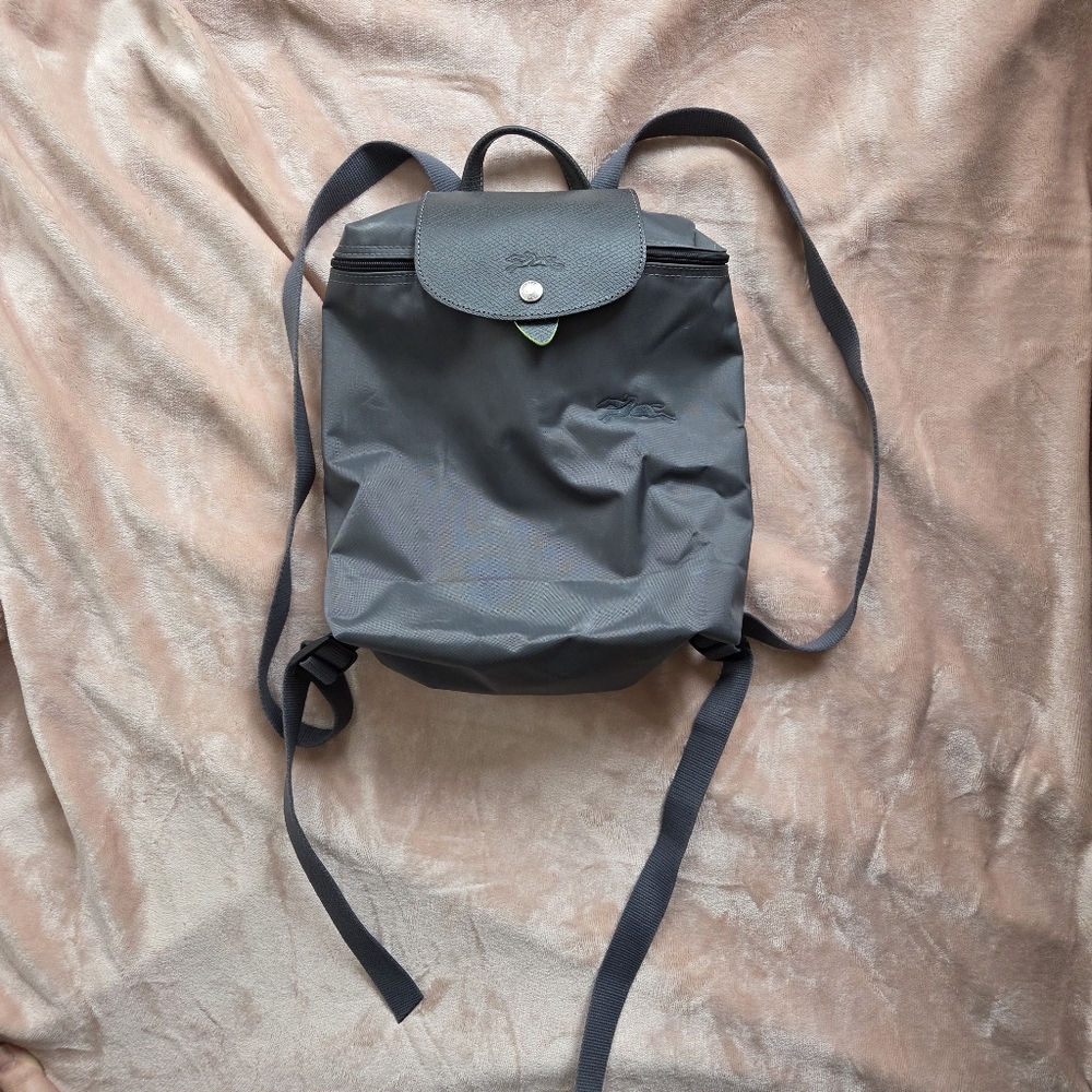 Longchamp Gray Backpack